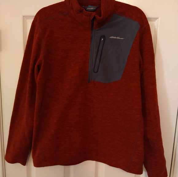 Eddie Bauer First Ascent 1/4 Zip Fleece Pullover Men's sz Medium - Picture 2 of 6
